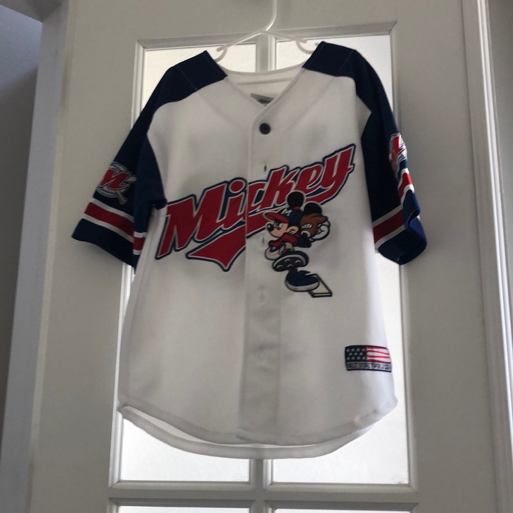 kids Mickey baseball Jersey